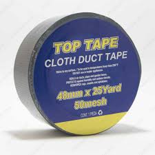 چسب برزنتی توپ تاپی 5 سانت مشکی TOP TAPE