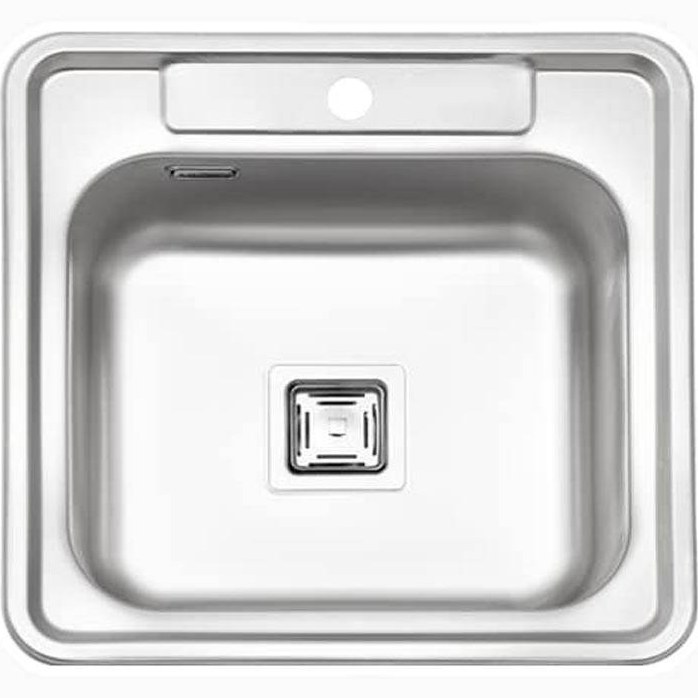 سینک نیمه فانتزی ایلیا استیل 4061 توکار 50*50