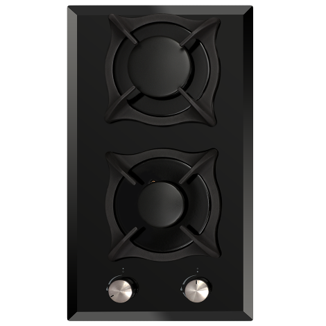 گاز درسا DG202 DG2101-2 دو شعله شیشه مشکی