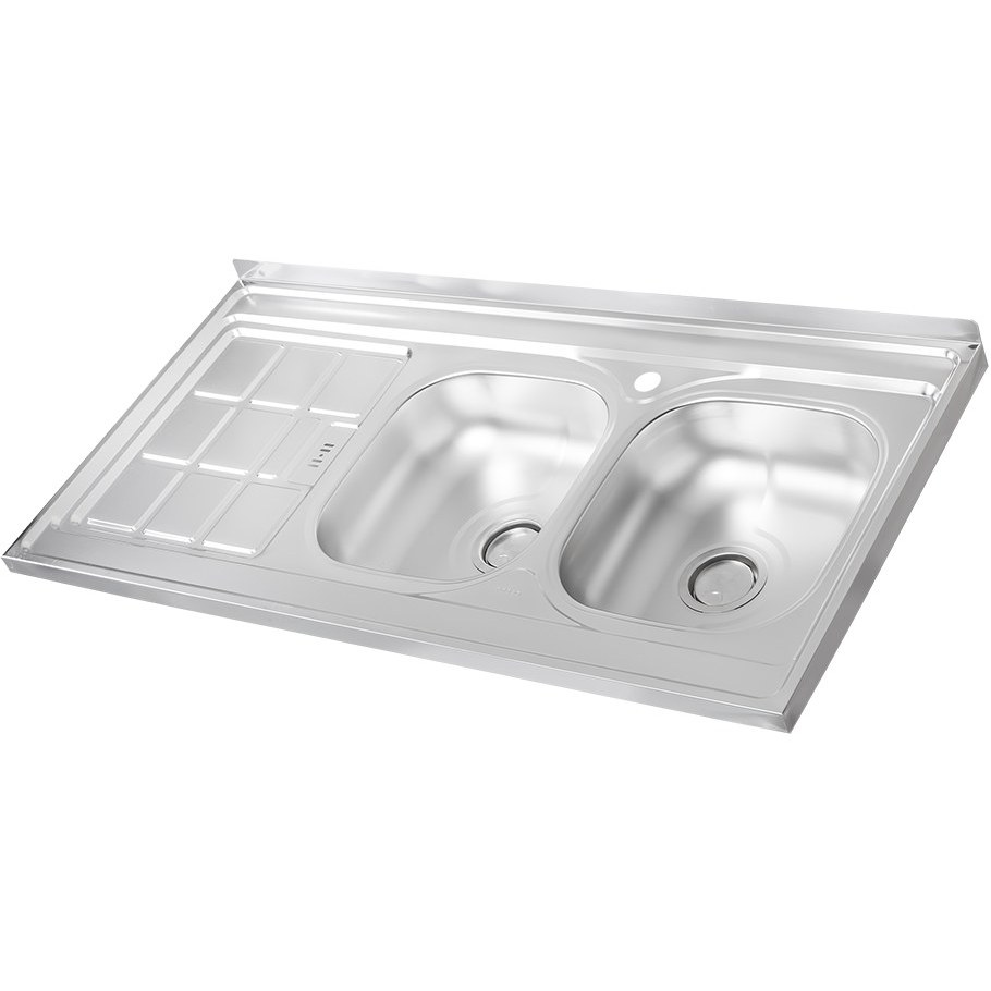سینک نیمه فانتزی درسا استیل 723 لگن راست روکار DS3405-120