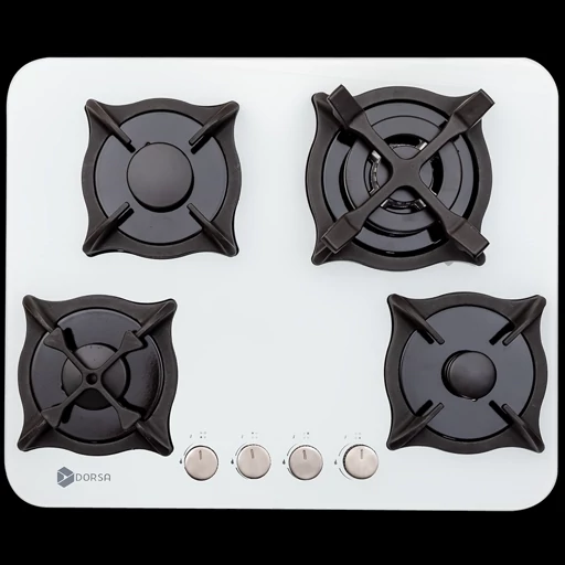 گاز درسا آنا DG2104-4 چهارشعله شیشه سفید