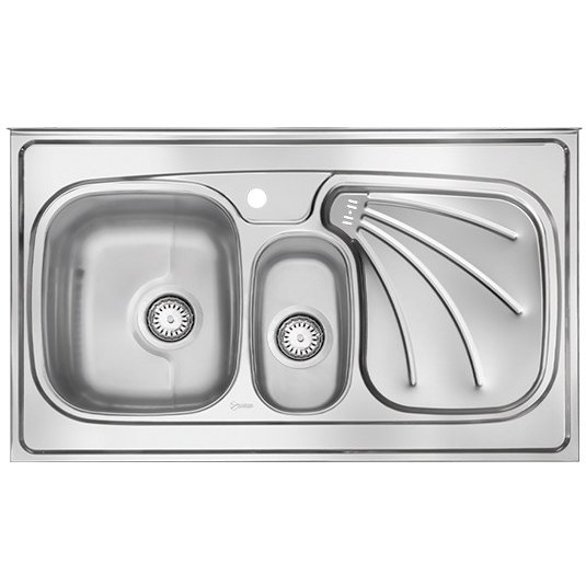 سینک فانتزی درسا استیل 331 لگن چپ روکار 3210-100