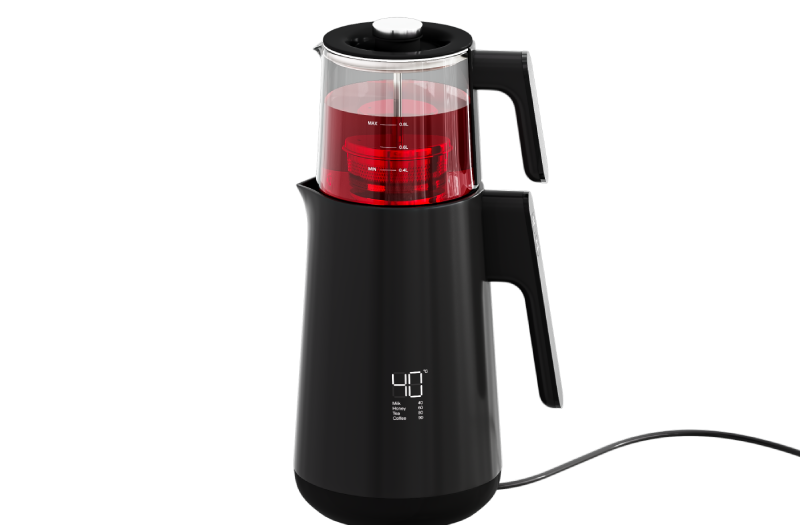 چای ساز برقی داتیس 118 مشکی رو میزی تاچ